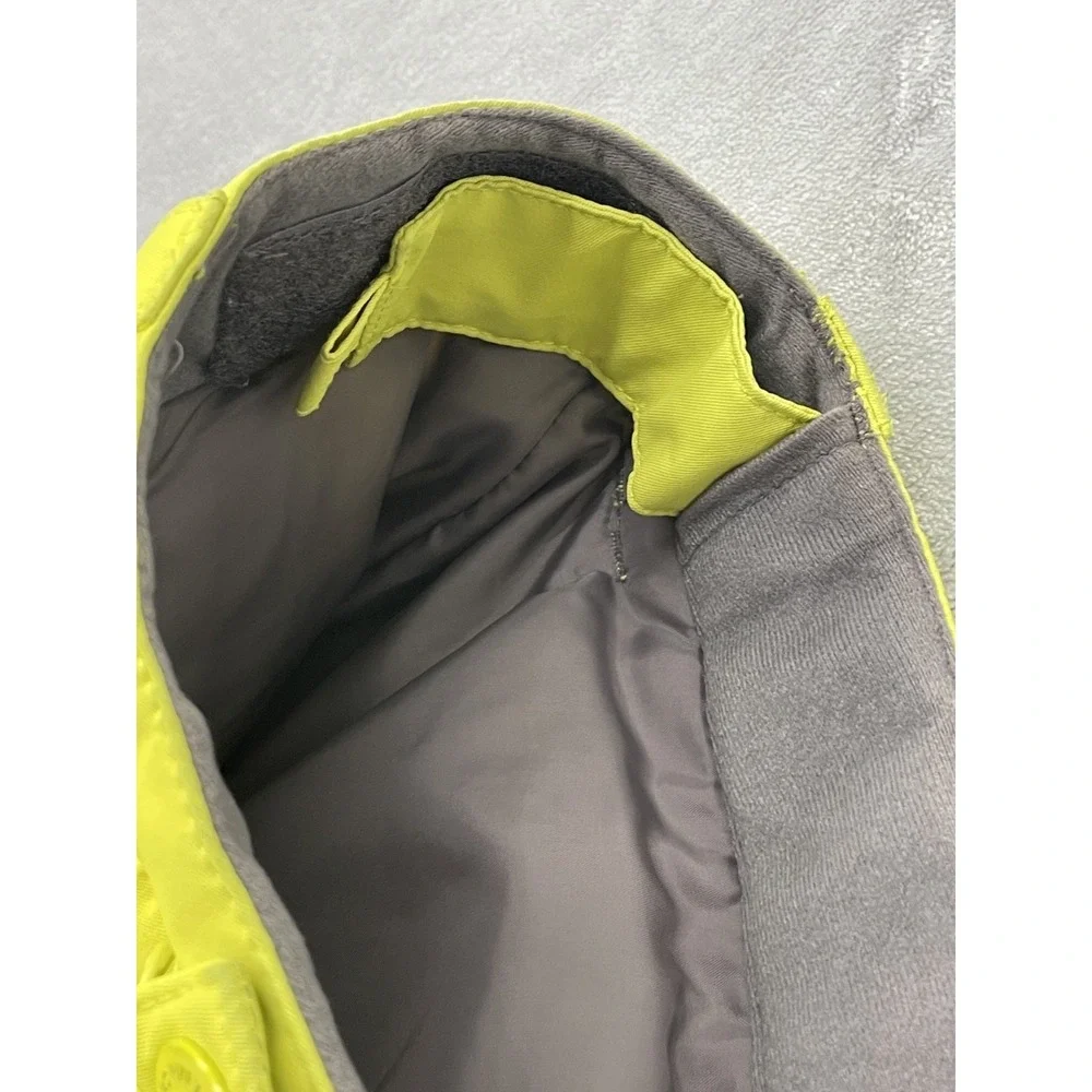 DC Snowboard Ski Pants Youth L Yellow 10K Waterproof Insulated